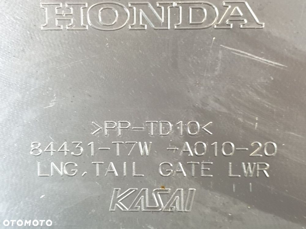HONDA HR-V gen II 15-18r Boczek Maskownica Klapy Bagażnika - 5