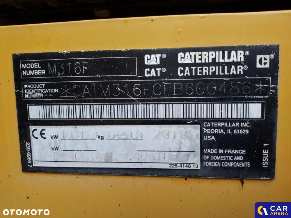 Caterpillar M316F - 10
