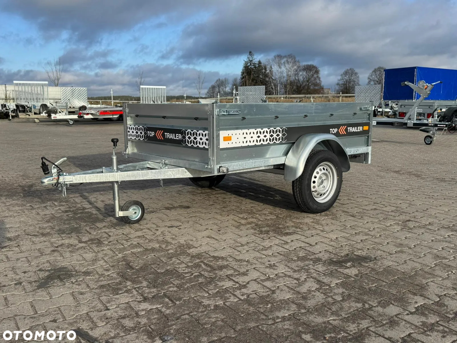 MAZZO DOSTAWA! Przyczepa Top Trailer TT20 MAX 202x131x45cm DMC 750 kg SPAWANA! kat. B, MOCNA! PROMOCJA CENOWA! - 17