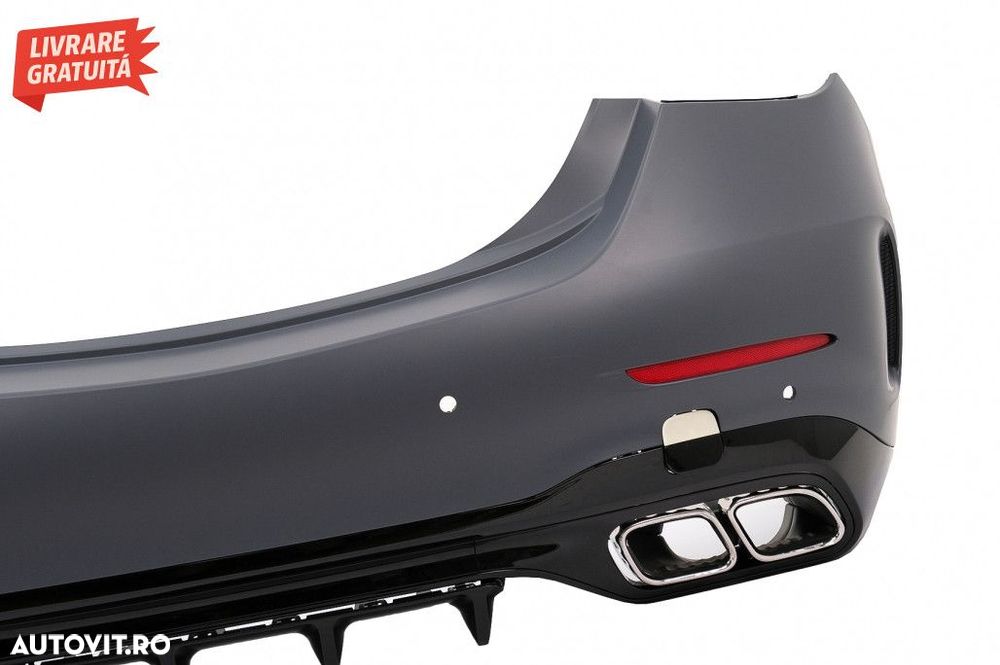 Pachet Exterior Mercedes C-Class W205 Sedan (2018-2022) Conversie la W - 3