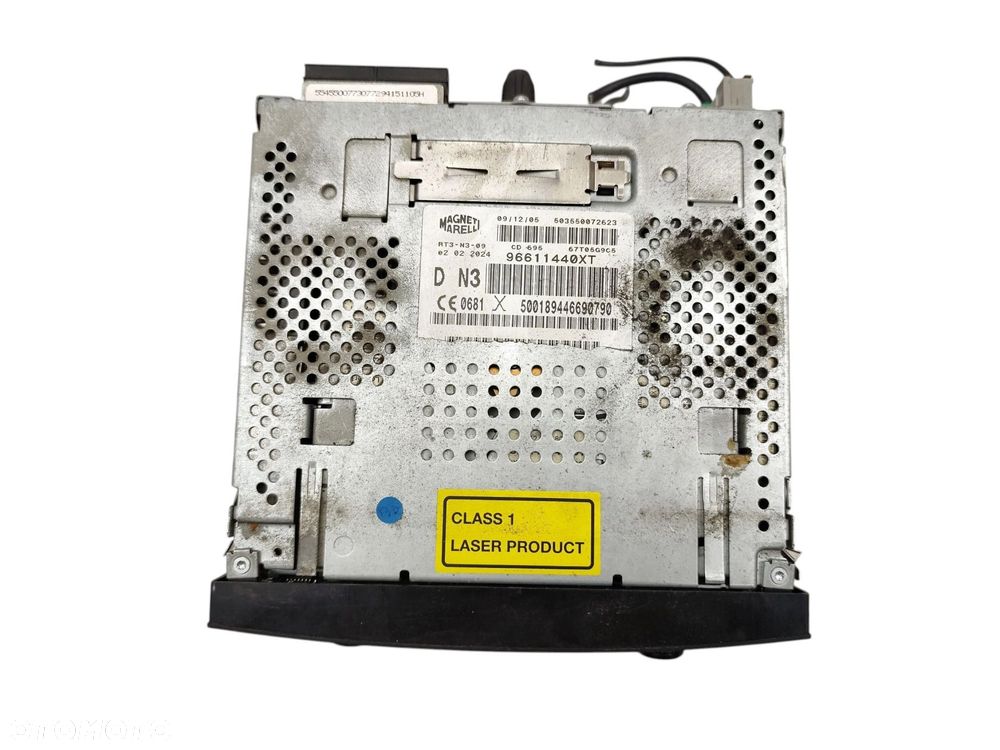RADIO NAWIGACJA GPS PEUGEOT 307 LIFT (2005-2008) 1.6 HDI 109KM 96611440XT - 4