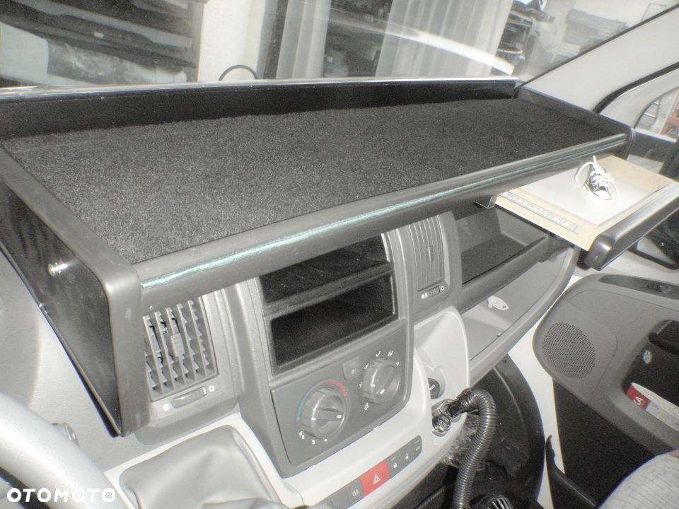 półka półeczka na deska rozdzielczą RTV szuflada długa fiat ducato boxer jumper 06-22r - 18