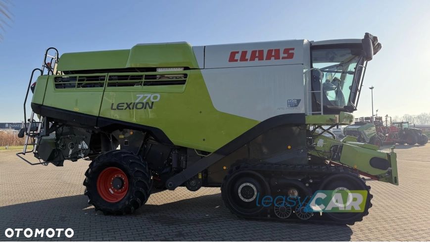 Claas Lexion 770 Terra Trac wyposażony w Header Vario 1230 12,27m - 4