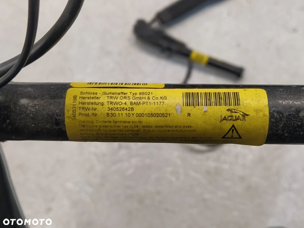JAGUAR XJ X351 DESKA KONSOLA KOKPIT PODUSZKA POWIETRZNA AIRBAG PASAŻERA KIEROWNICY ZAPINKA NAPINACZ PASÓW BEZPIECZEŃSTWA BRĄZOWA ORYGINAŁ - 14