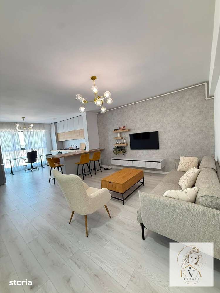 APARTAMENT 2 CAMERE PREMIUM DE ÎNCHIRIAT | PIPERA | 80 MP — fotografia 2