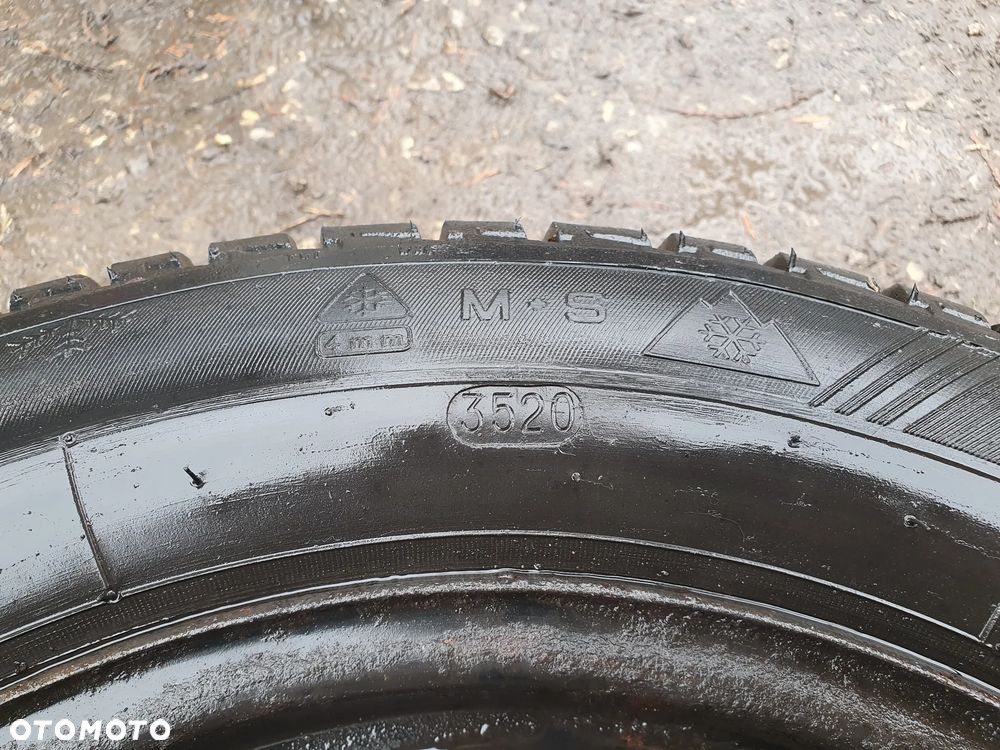 VW SEAT SKODA R15 2x KOŁO ZIMOWE / ZAPASOWE 15 6J ET43 5x100 57.1mm FELGA 6Q0601027M OPONA 195/60/R15 5.5 i 6mm 2020r POLO IV 6N IBIZA III CORDOBA II FABIA I II ROOMSTER - 4