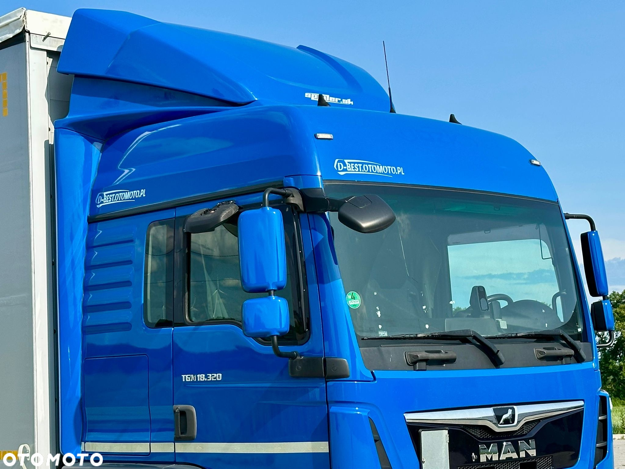 MAN TGM 18.320 / FIRANKA / 20 EUROPALET / 8.3 M DŁUGOŚCI / AUTOMAT / SYPIALKA / 2018 ROK / 9 809 KG ŁADOWNOŚCI - 13