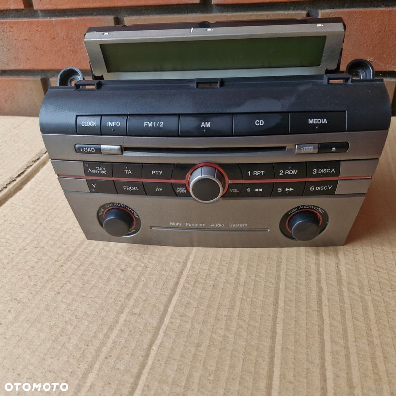 RADIO RADIOODTWARZACZ CD MAZDA 3 BK 03-09 - 1