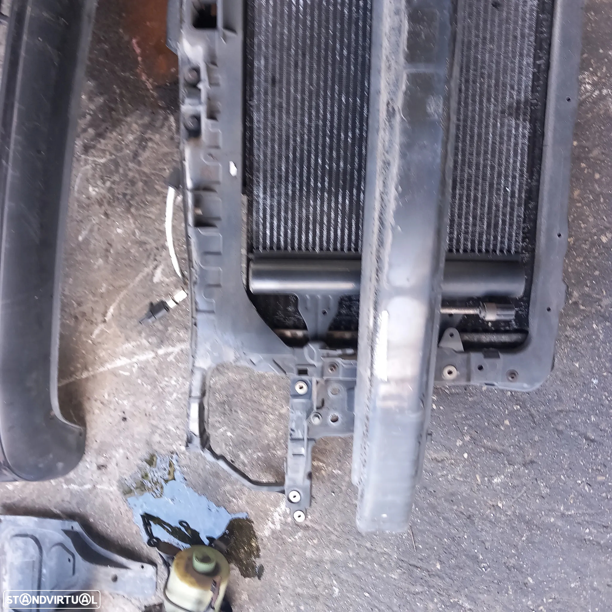 Frente fibra com radiadores reforco e ventiladores seat ibiza 6l 1.2gasolina - 3