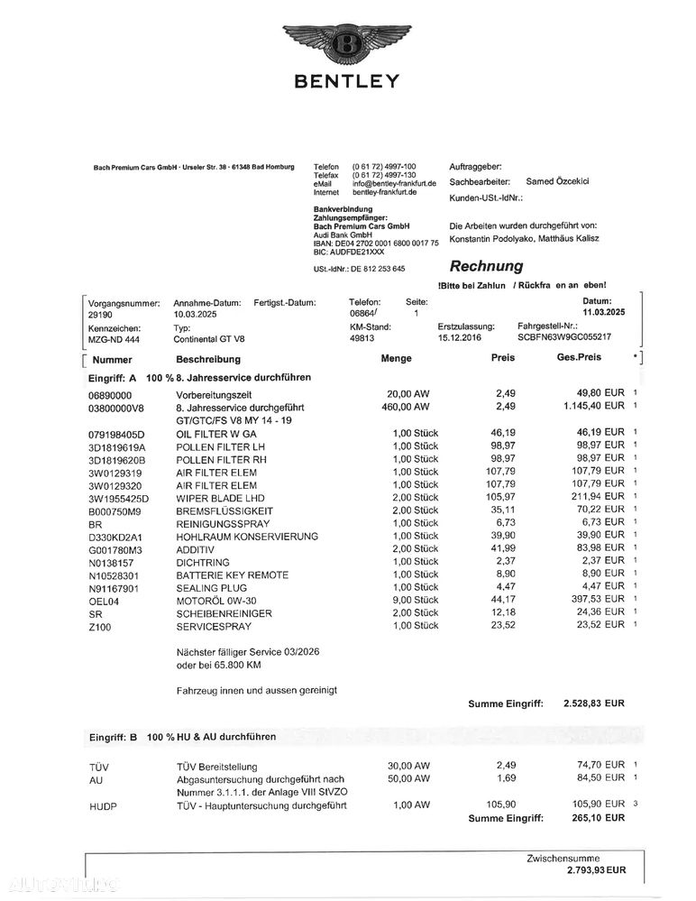 Bentley Continental - 22
