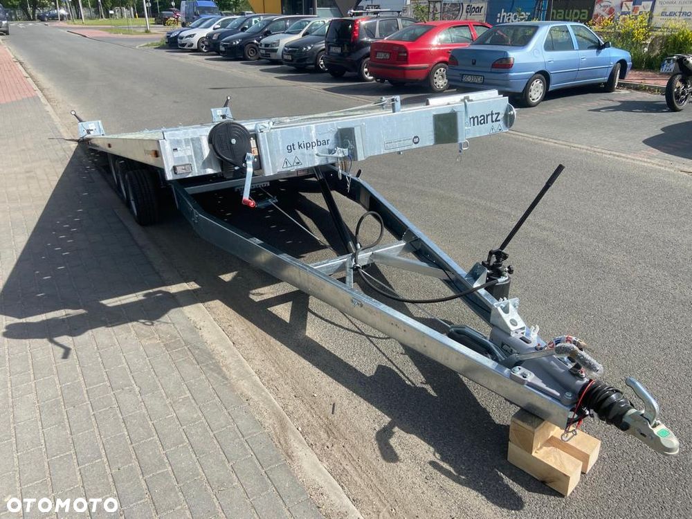 Martz Laweta Martz GT KIPPBAR 580/3 DMC 3500kg 580x206cm  3 osie uchylana hydraulicznie wypełnienie sklejka+alu Częstochowa - 12