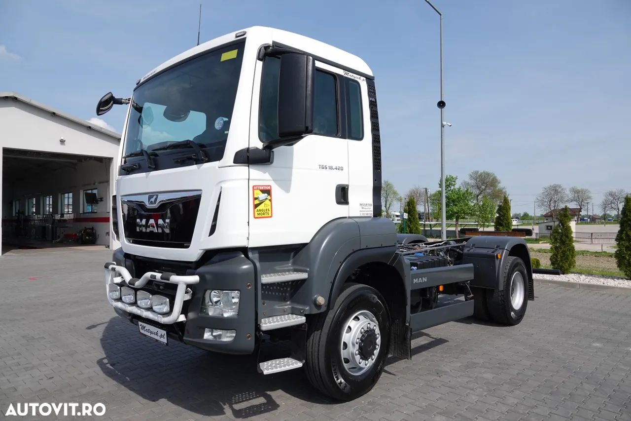 Volvo TGS 18.420 / 4X4 / ȘASIU L 5.6 M / NAVIGAȚIE / ÎNCORPORAT / IMPORTAT - 3