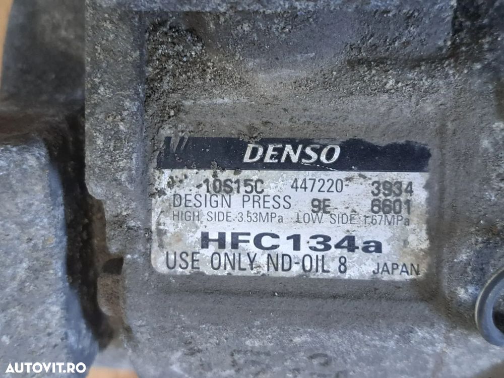 Compresor clima ac aer conditionat 7pk Original Toyota Rav 4 2.0i benzina 2004-2010 - 2