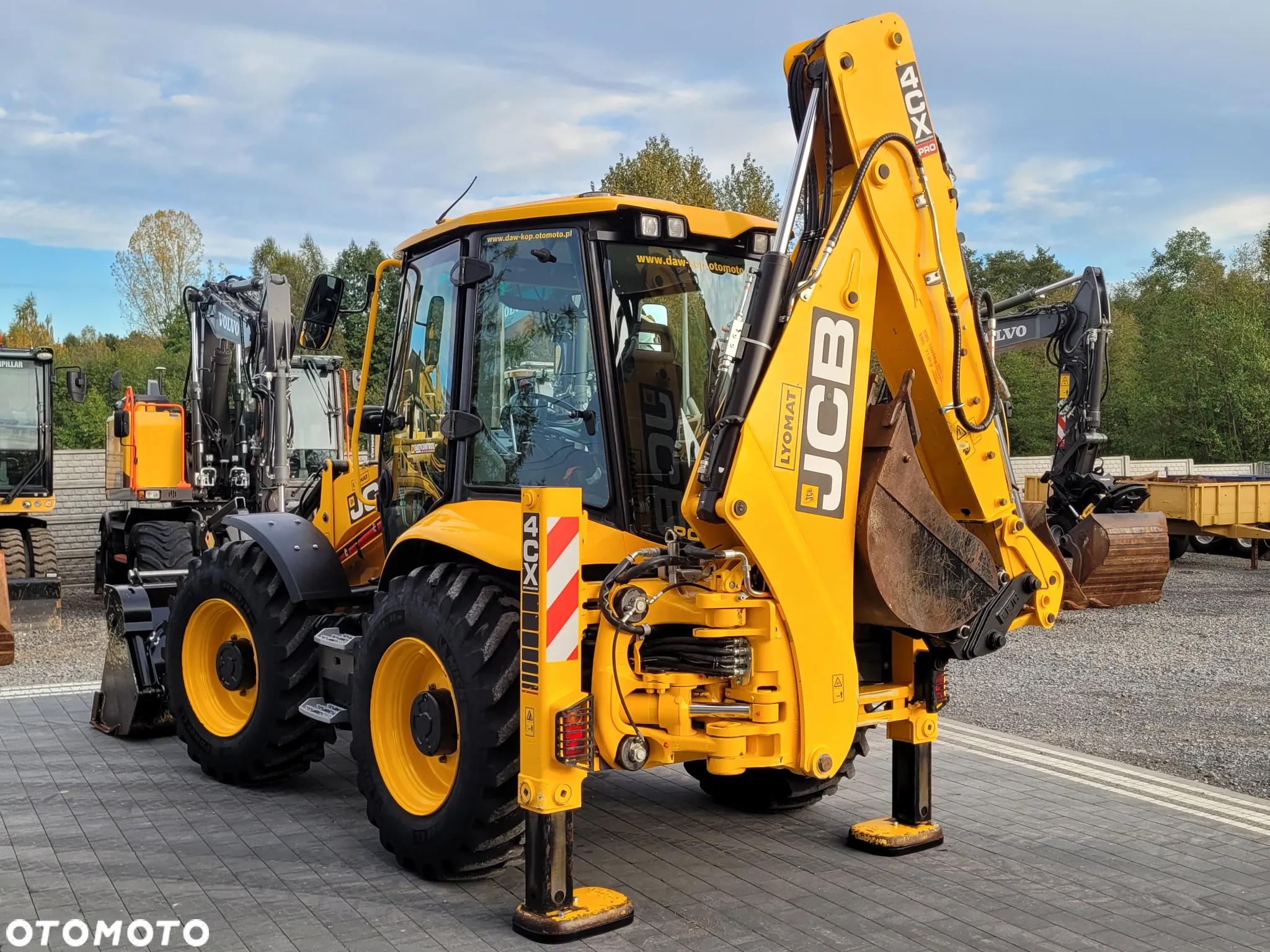JCB 4CX PRO / jak NOWA / 1250h / joystick / - 5