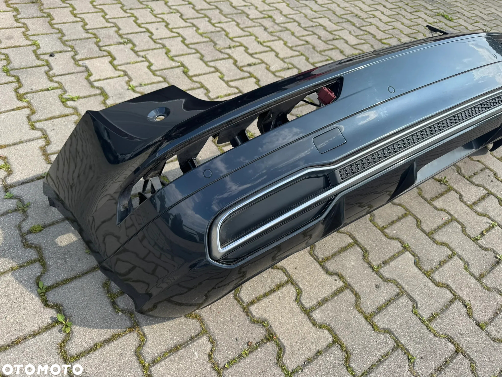 Audi Q5 80A zderzak tył S LINE LX7L - 5