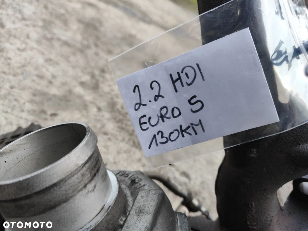 TURBO turbosprężarka GARRETT so silnika 2,2hdi EURO 5 130KM do BOXER JUMPER 11-16r - 6