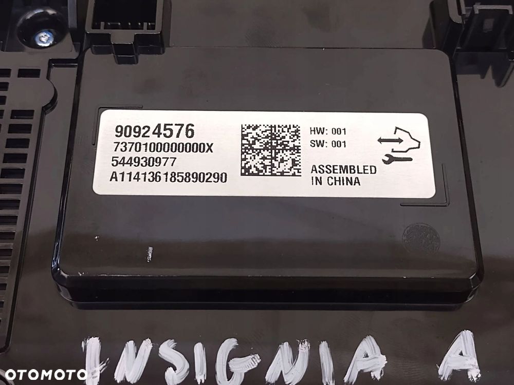 opel insignia a lift ekran wyŚwietlacz radia nawigacji z panelem 23474824 - 6