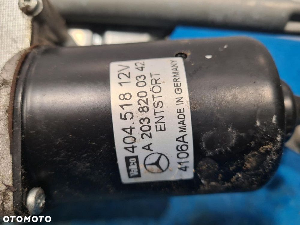 MERCEDES W203 LIFT MECHANIZM SILNICZEK WYCIERACZEK PRZÓD - 8