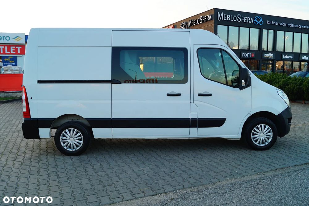 Renault MASTER 2.3DCI BRYGADÓWKA L2 H2 dubelkabina 7 osób - 7