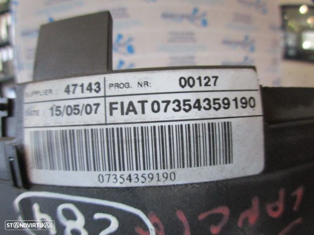 Comutador Luzes Fita Airbag 07354359190 LANCIA YPSILON 4 FASE 2 2007 1.3JTD Danificado Ficha Partida 75CV 3P VIOLETA - 6