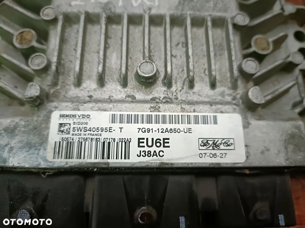 FORD MONDEO MK4 07-14 2,0 TDCI STEROWNIK KOMPUTER 5WS40595E-T * - 2