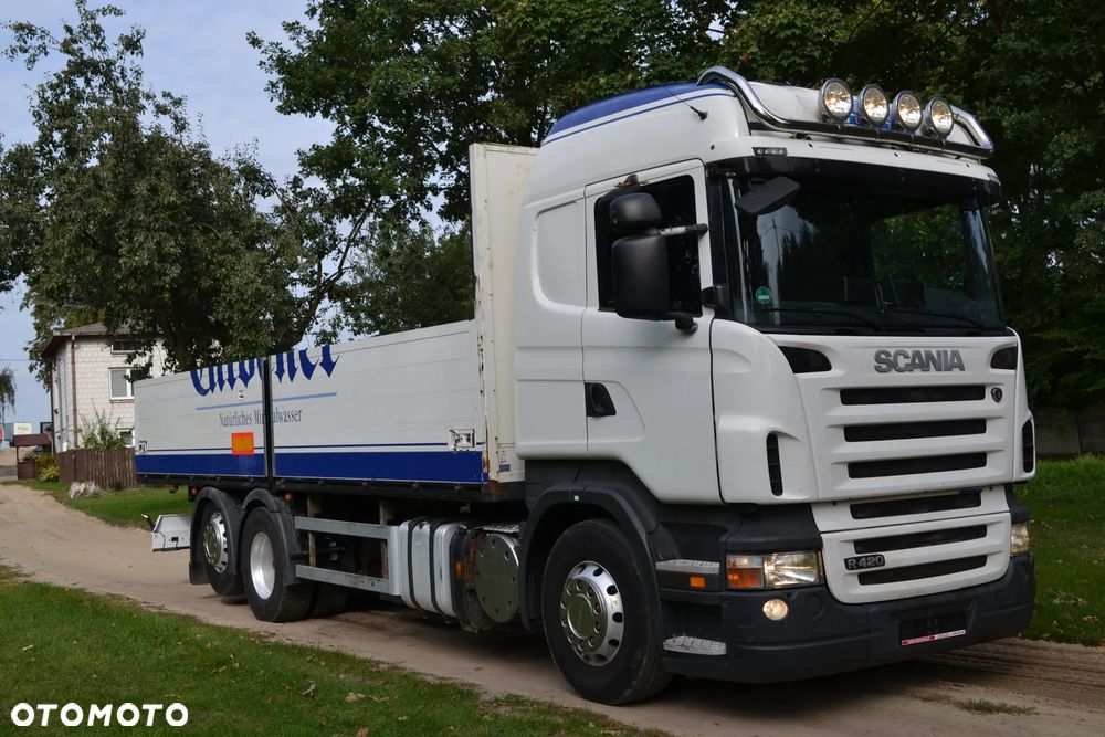 Scania R 420  TYLKO 670000 km KLIMATYZACJA TRZECIA OŚ SKRĘTNA - 2