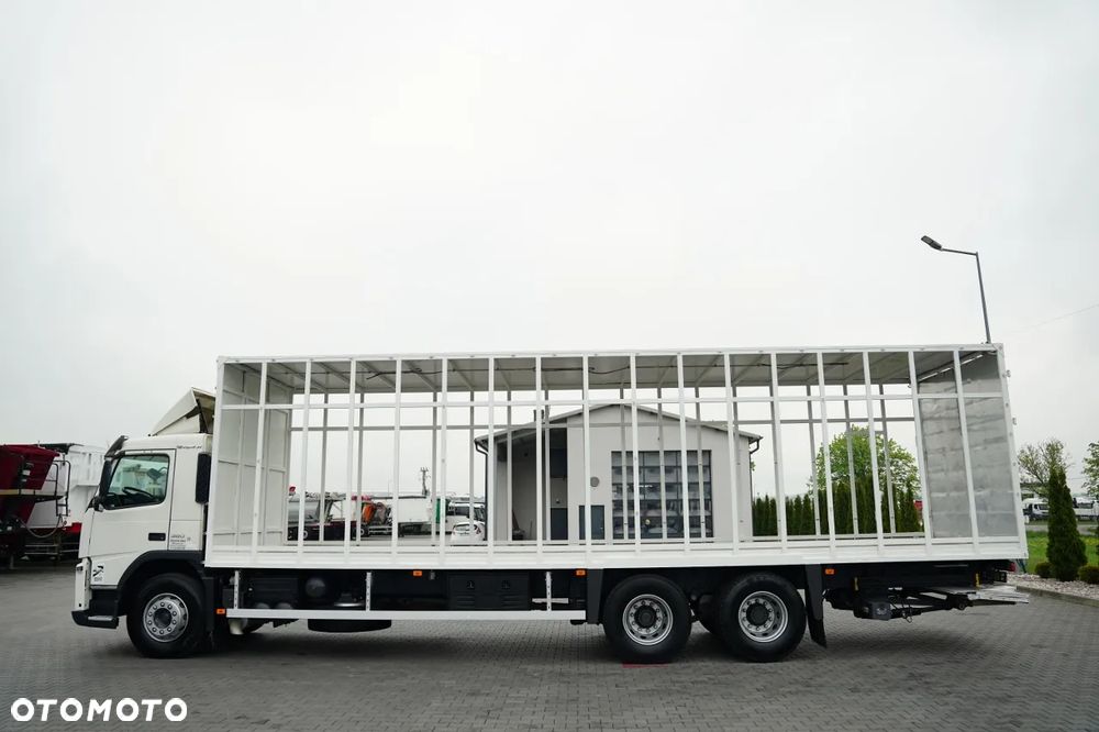 Volvo FM 380 / SOLÓWKA / 6X2 / DO PRZEWOZU ŻYWCA / DROBIU / WINDA 2 000 KG / EURO 5 - 12
