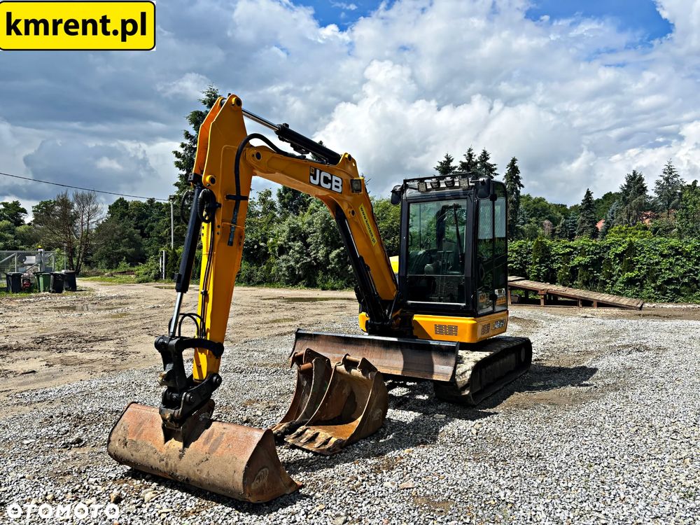 JCB 48Z-1 MINI-KOPARKA 2017R. | JCB 8040, 8050, 51, 55, KUBOTA KV VOLVO ECR 48, KOMATSU PC50, CAT 305 - 11
