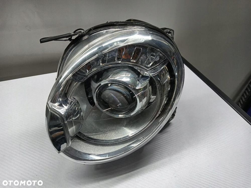LAMPA PRZÓD PRZEDNIA LEWA FIAT 500 2007-2015 520591135 - 2
