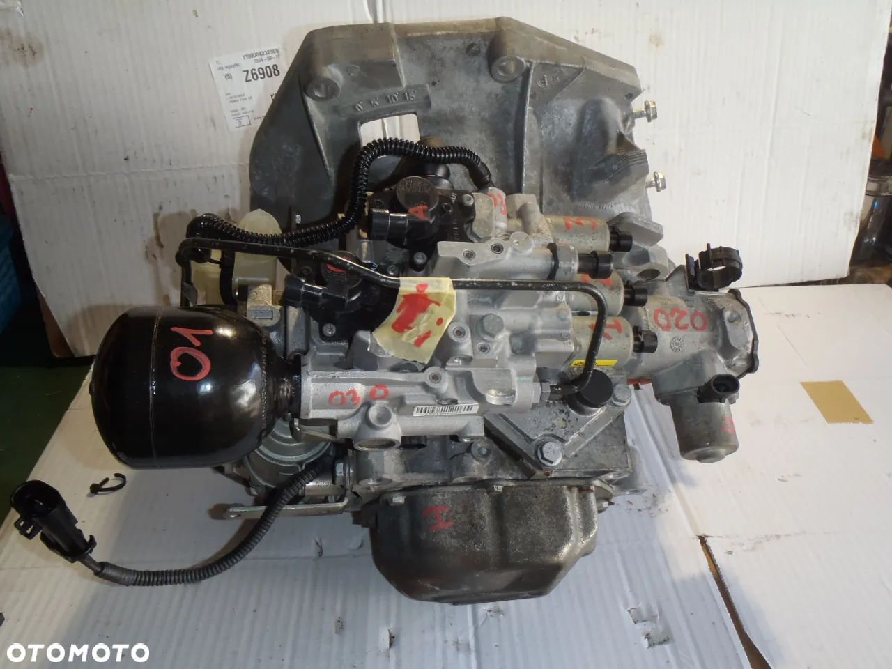 czujnik zawór zbiorniczek przewód zasilania skrzynia automatyczna automat selespeed dualogic robot automat fiat alfa 500 grande punto evo doblo Qubo fiorino panda ducato 147 156 stilo - 1