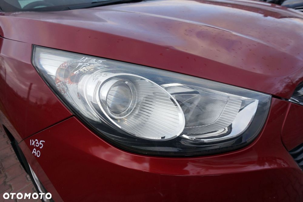MASKA ZDERZAK BŁOTNIKI LAMPY IX35 I AA1 A0  HYUNDAI 2009-2015 CZERWONY (INFRA RED) PRZÓD KOMPLETNY - 9