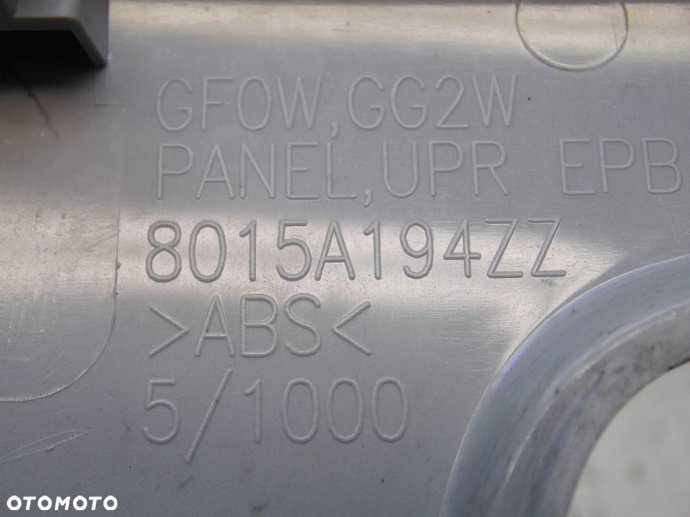 RAMKA PANEL DEKOR TUNELU ŚRODKOWEGO MITSUBISHI OUTLANDER III LIFT 2020r. ORYGINAŁ - 8
