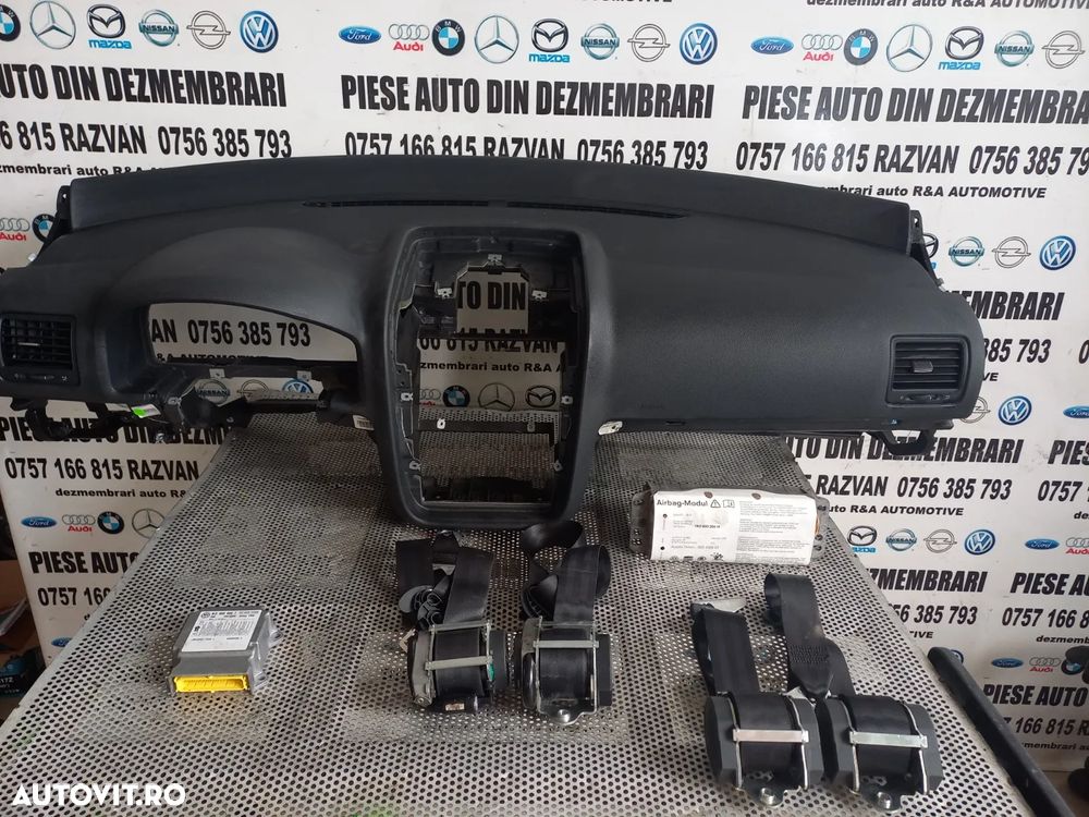 Plansa Bord Kit Airbag Vw Golf 5 An 2004-2005-2006-2007-2008-2009-2010 Dezmembrez Vw Golf 5 - 6