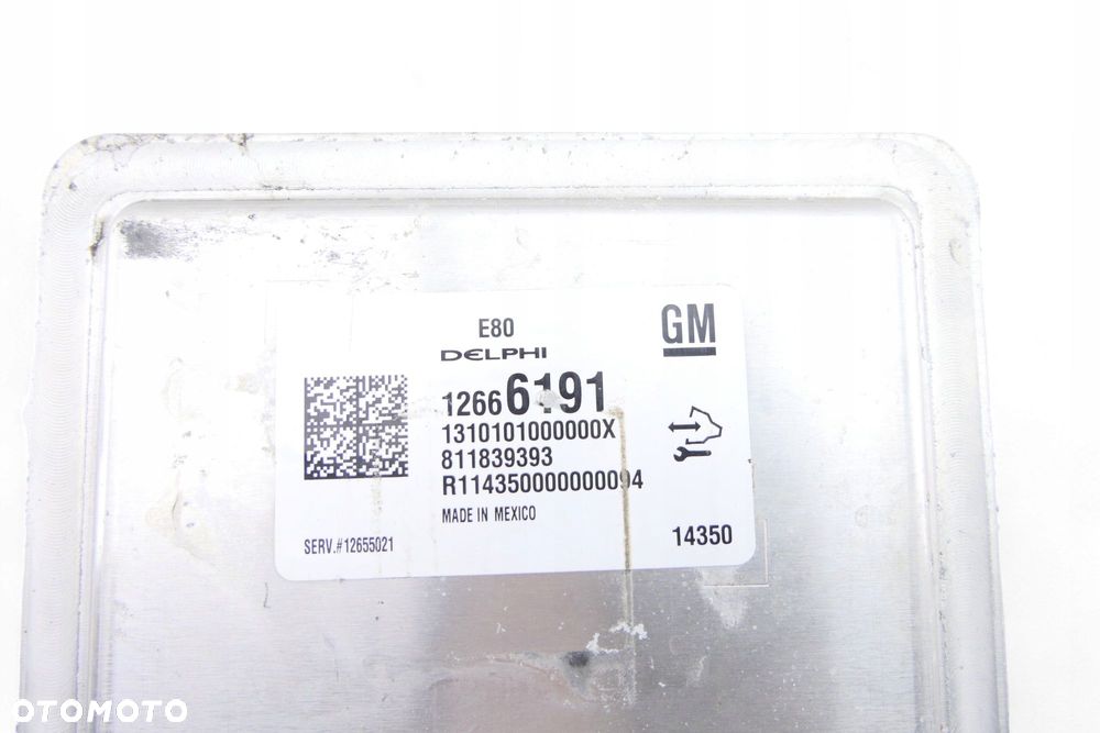Sterownik Silnika OPEL CORSA E 1.0 TURBO 115KM 12666191 - 4