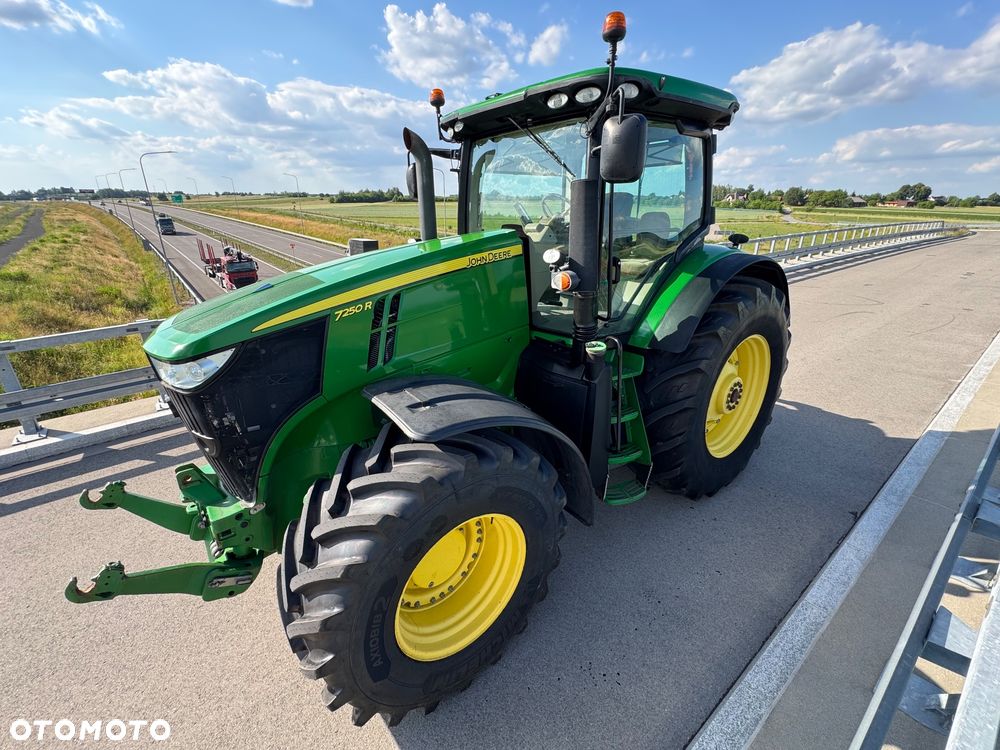 John Deere 7250 R Super Stan 5124 mth, 4x4 Traktor - 11