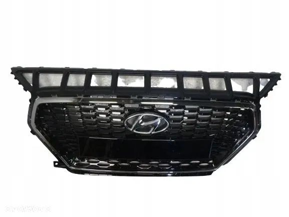 HYUNDAI I30 GRILL ATRAPA CHŁODNICY CZARNY CHROM NOWY ORYGINAŁ - 9