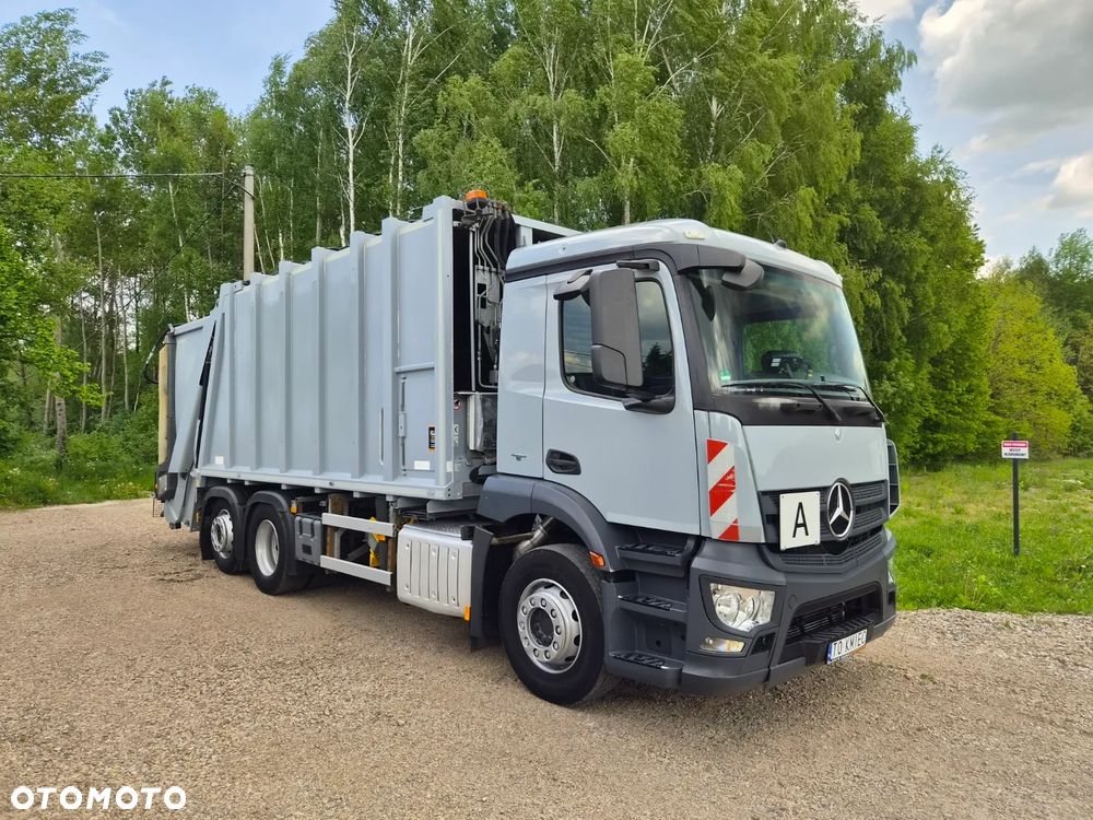 Mercedes-Benz Antos 2633 Śmieciarka Waga Zoeller Medium X2E Evo 25 Lifter 02301 Delta Euro6 - 3