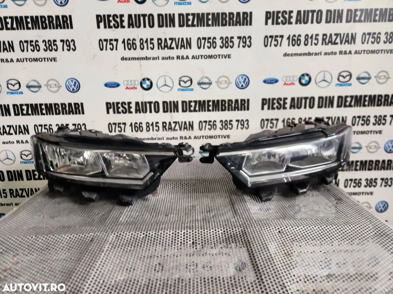Far Stanga Dreapta Vw T-Roc Faruri Vw T-Roc H7 Volan Stanga Cod 2GAB 2GAB Dezmembrez Vw T-Roc - Dez - 1