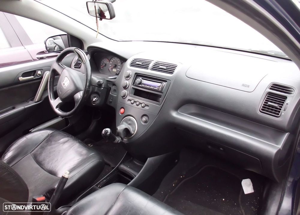 Peças Honda Civic VII Hatchback (EU, EP, EV) 2001 a 2005 - 17