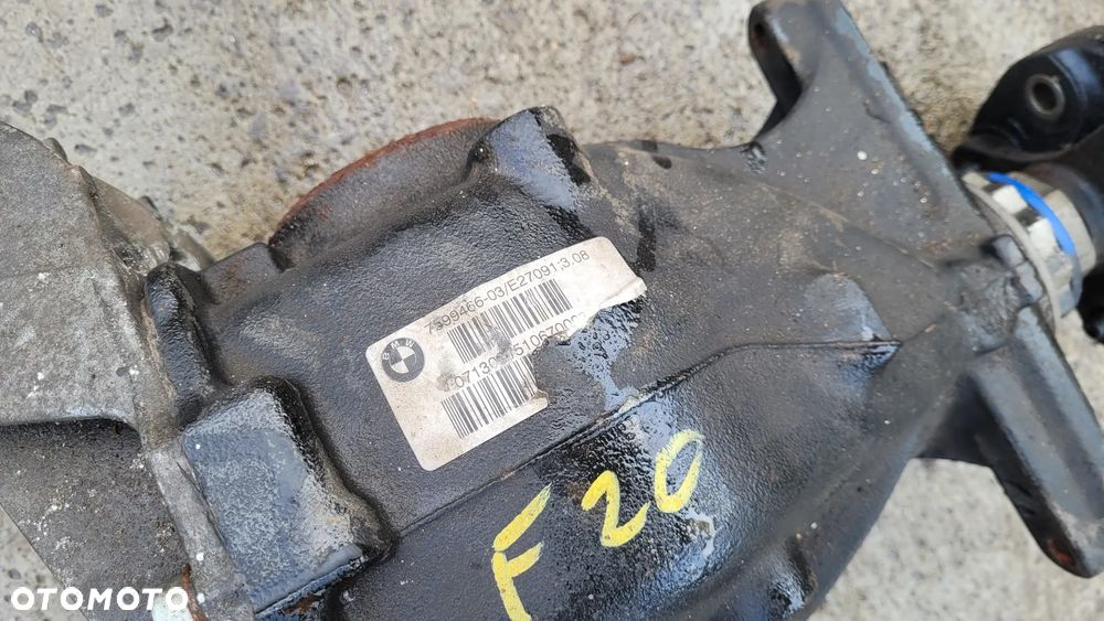 Dyfer dyferencjał most tylny BMW F20 F21 F22 F30 F31 2,0 D 7599466 3,08 - 3