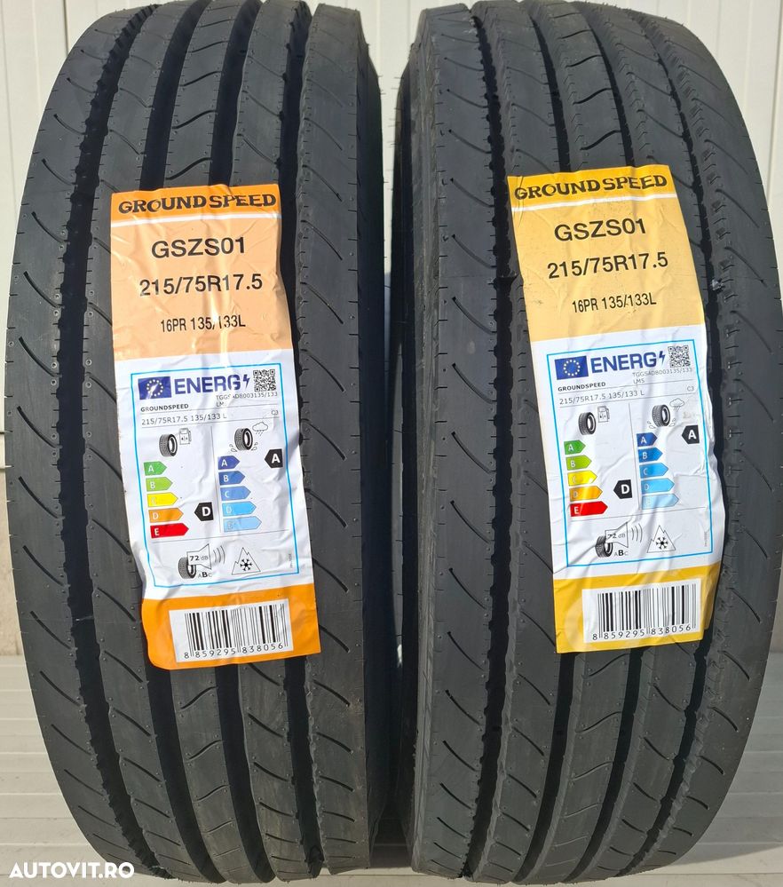 215/75 R17.5, 135L, GROUNDSPEED 16PR ,Anvelope de directie M+S - 3