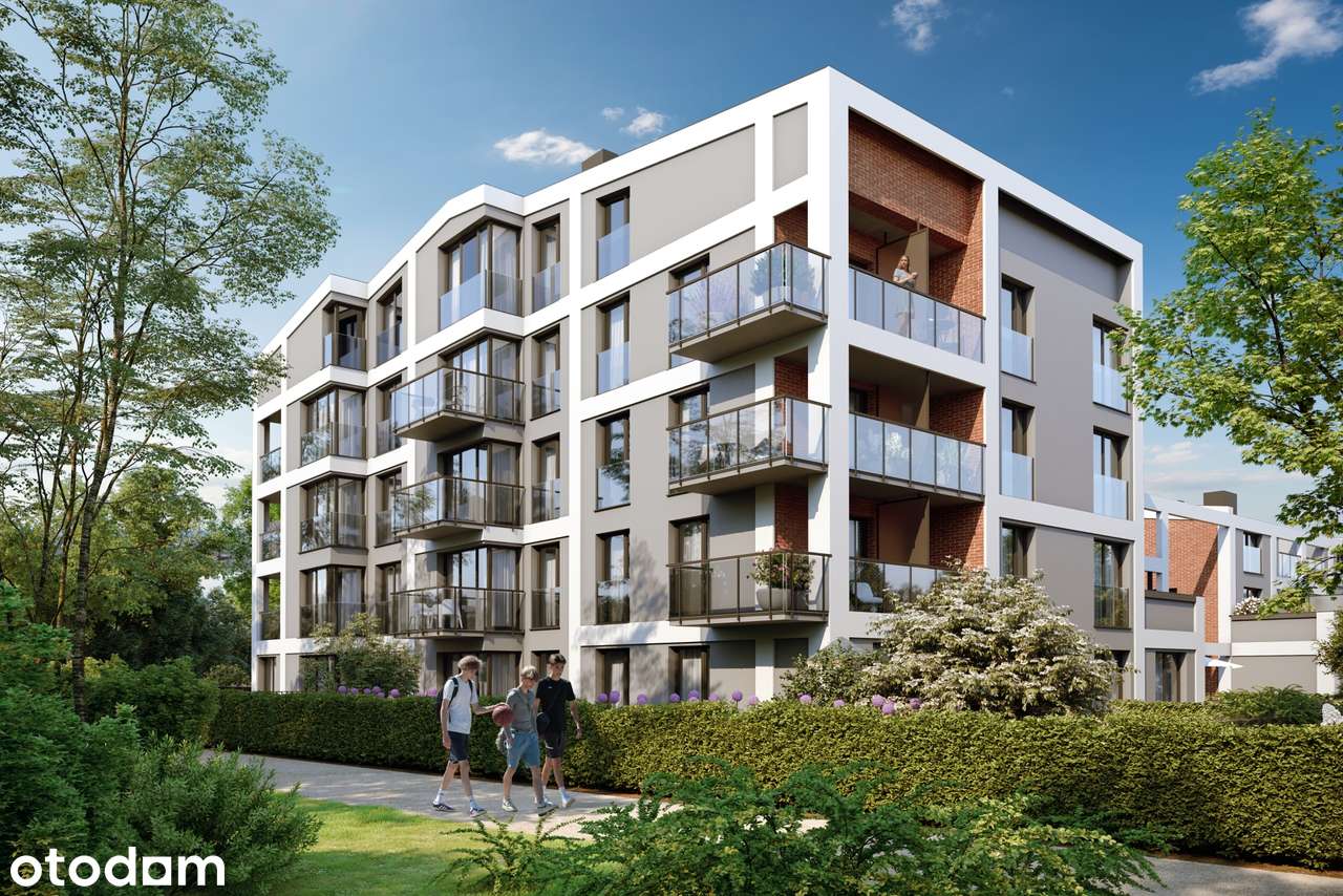 2-pokojowe mieszkanie 40m2 + ogródek