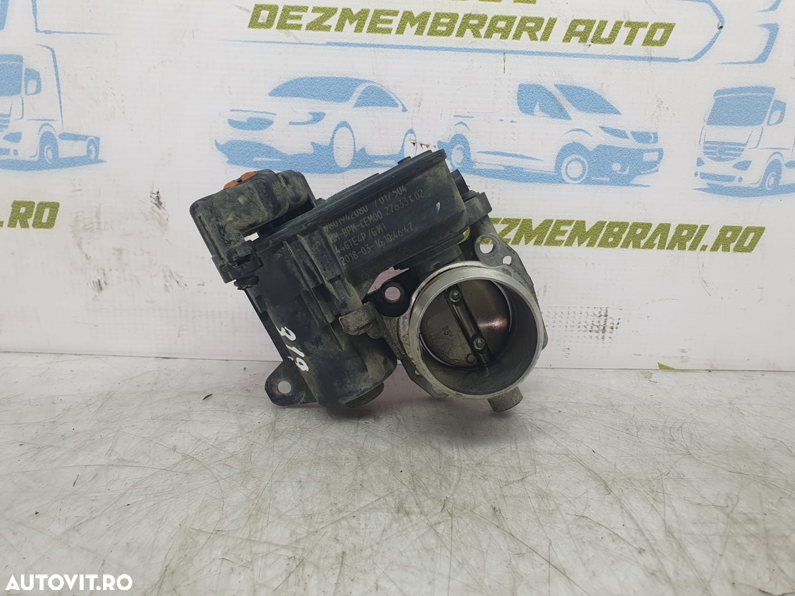 Clapeta acceleratie 9801942080 1.2 benzina HN01 Peugeot 308 T9 [2013 - 2