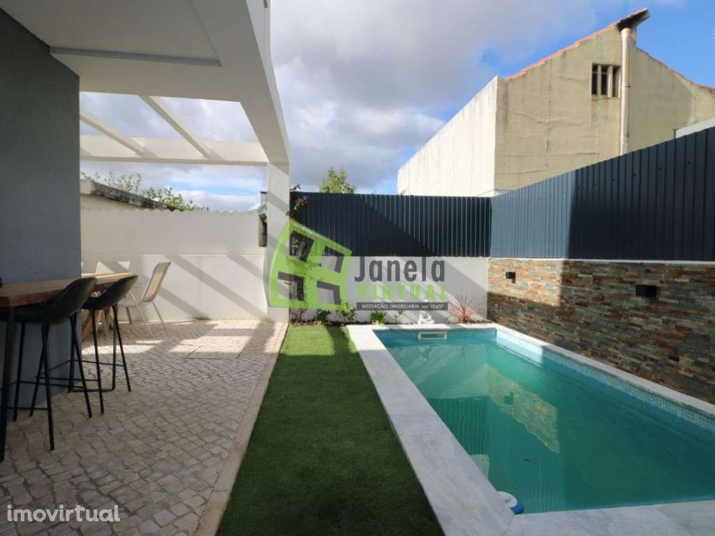 Moradia Geminada T3 com Piscina - Fernão Ferro - Grande imagem: 4/20