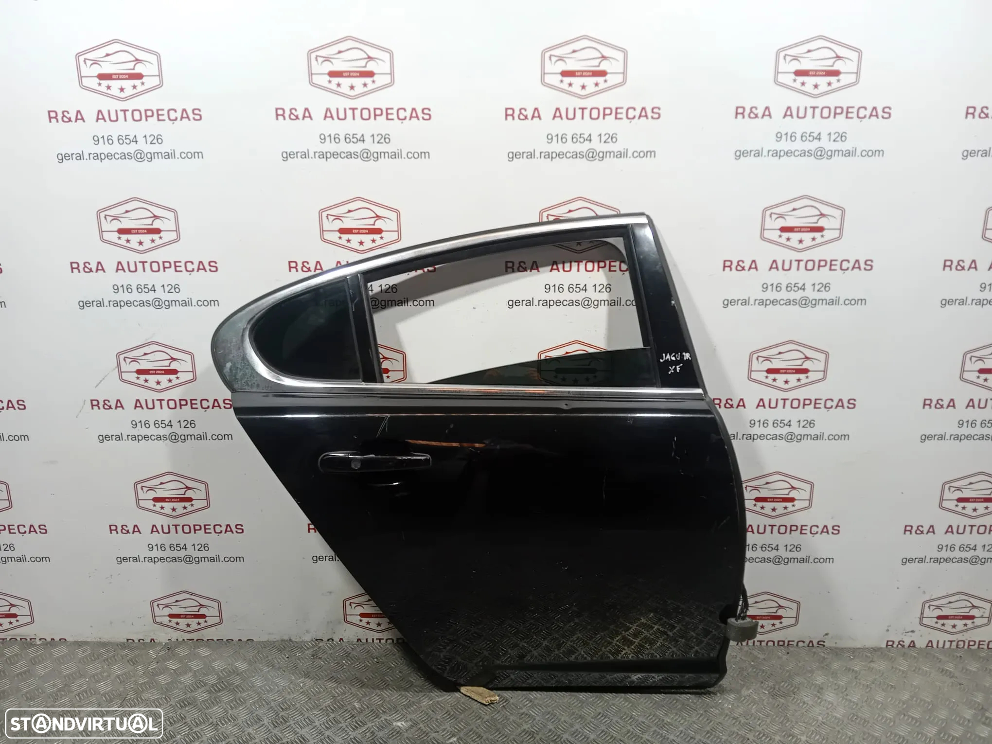 Porta Trás Traseira Direita Jaguar XF Original - 2