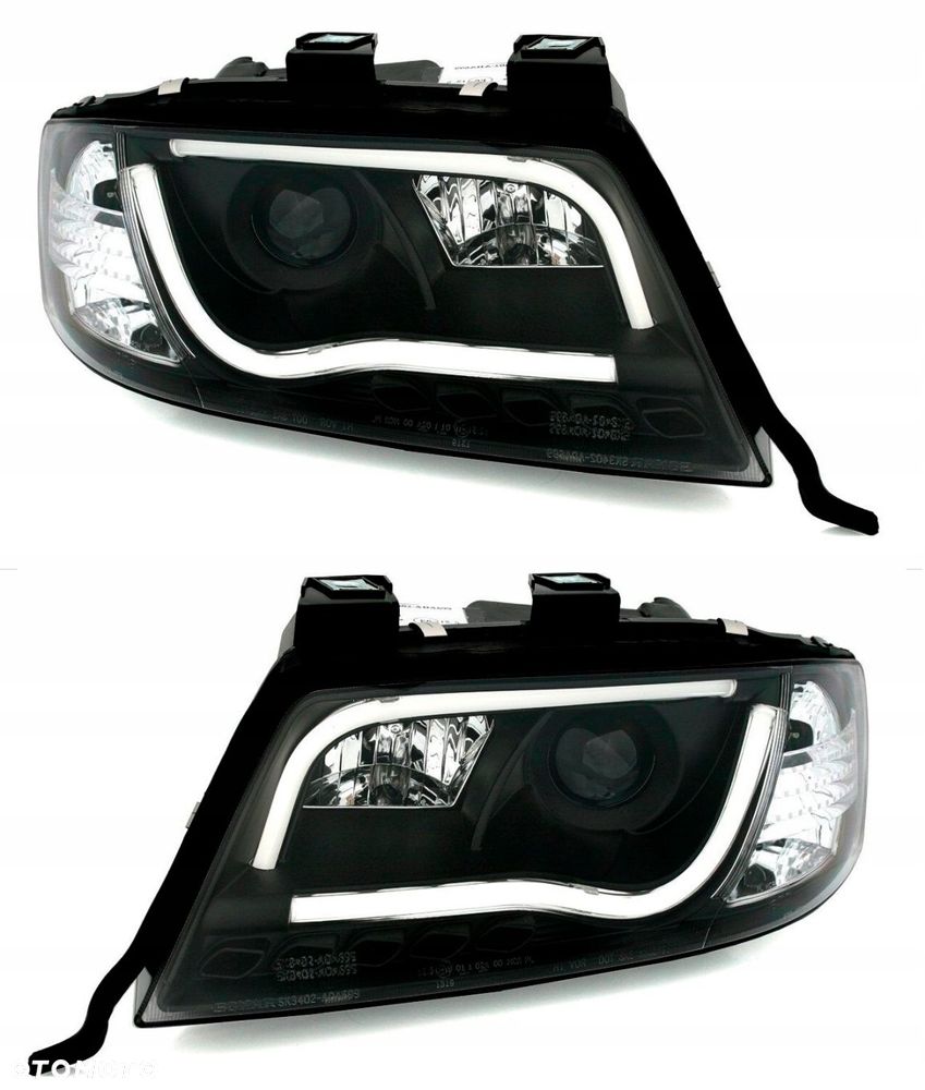 Reflektor Lampa Day line light LED Tube Neon Tuning Audi a6 C5 4b 1997-2001 - 2