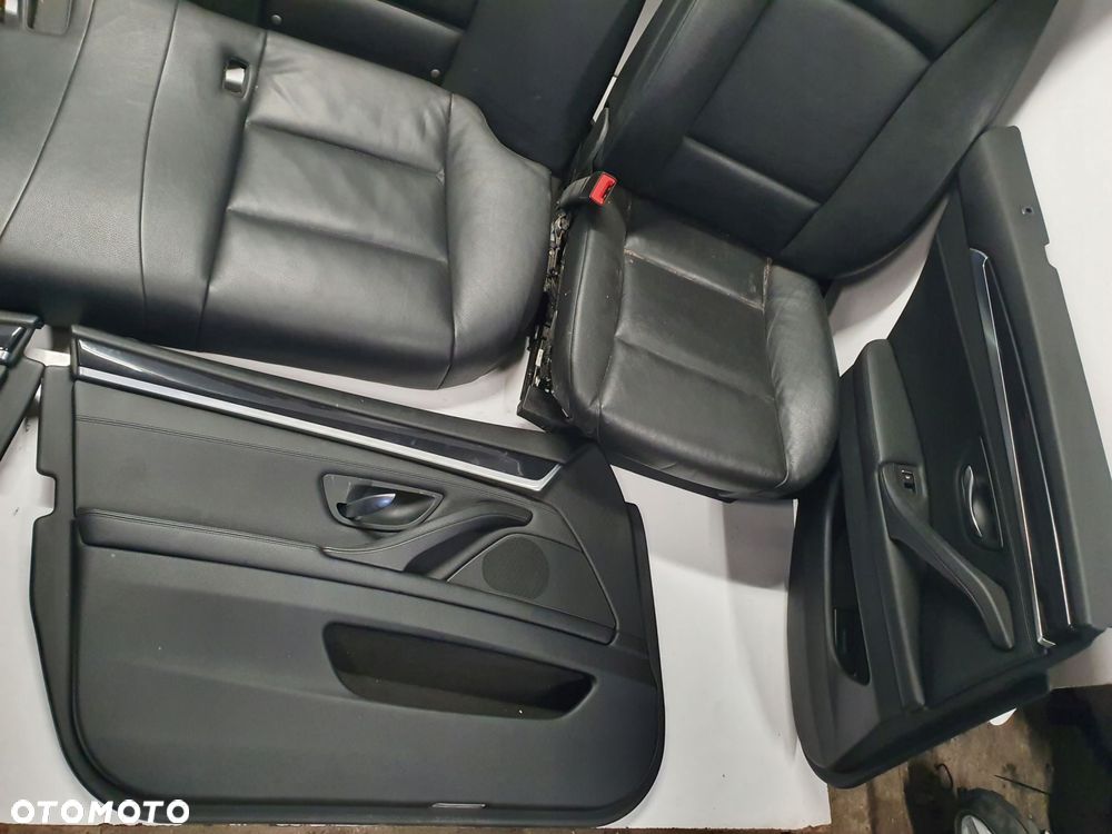 BMW 5 F10 FOTELE KANAPA BOCZKI SKÓRA - 8