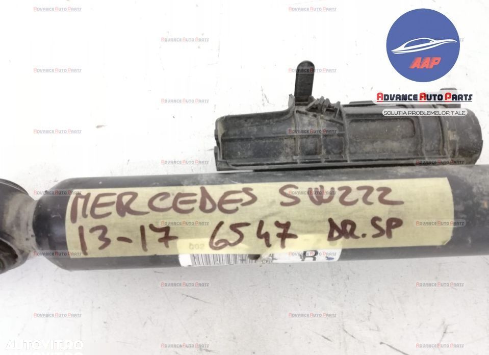 Perna aer dreapta spate cod B4LF1Z007A15 - originala Mercedes-Benz S-C - 8