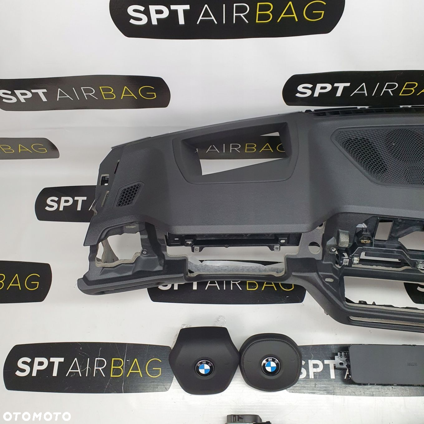 BMW SERIA 3 G20 G21 SERIA 4 G22 G23 G26 DESKA ROZDZIELCZA KONSOLA KOKPIT PULPIT PODUSZKI AIRBAG AIR BAG PASY KIT SET - 2