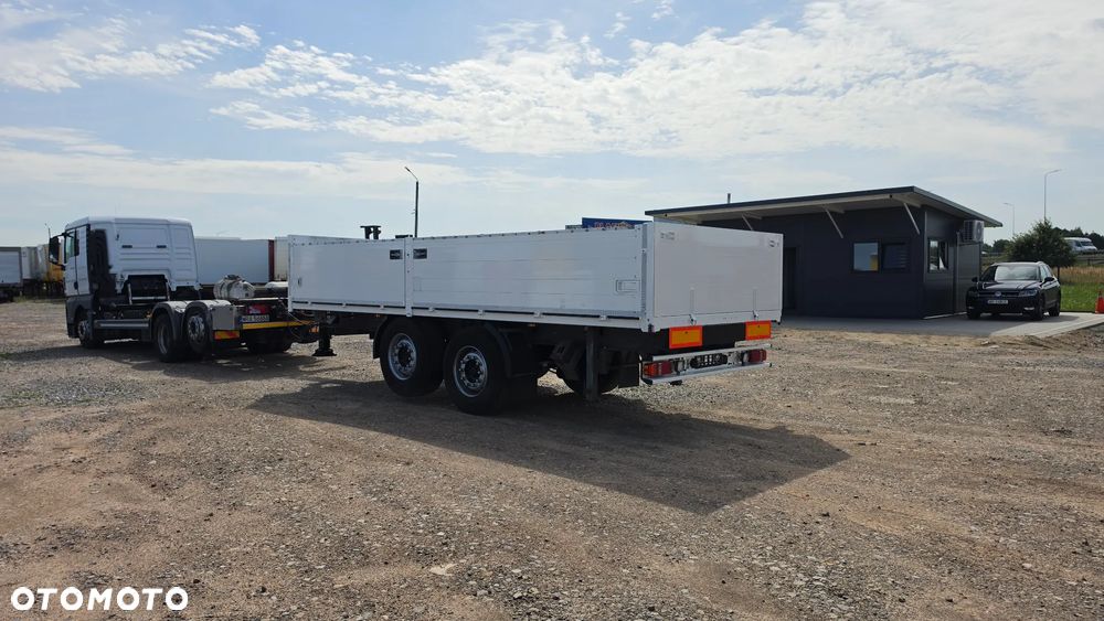 Bos 52.000zł netto BUDOWLANKA 6.55M 2018 ROK RAMA OCYNK PODNOSZONA OŚ TANDEM GÓRNY ZACZEP ST.IDEALNY MOŻLIWOŚĆ TRANSPORTU - 3